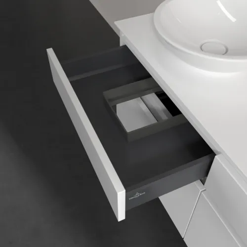 VILLEROY BOCH Legato toaletní skříňka, 4 výsuvy, 1200 x 550 x 500 mm, bílá matná / bílá matná #B58000MS, obrázek 7