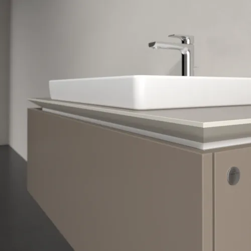 VILLEROY BOCH Legato toaletní skříňka, 1 zásuvka, 1000 x 380 x 500 mm, Truffle Grey / Truffle Grey #B68000VG, obrázek 5