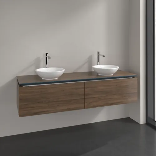 VILLEROY BOCH Legato toaletní skříňka, 2 výsuvy, 1600 x 380 x 500 mm, Arizona Oak / Arizona Oak #B59900VH, obrázek 2