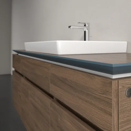 VILLEROY BOCH Legato toaletní skříňka, s osvětlením, 5 výsuvů, 1400 x 550 x 500 mm, Arizona Oak / Arizona Oak #B685L0VH, obrázek 4
