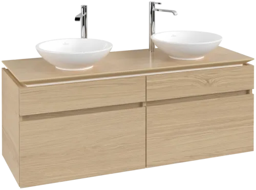 VILLEROY BOCH Legato toaletní skříňka, 4 výsuvy, 1400 x 550 x 500 mm, severský dub / severský dub #B59200VJ