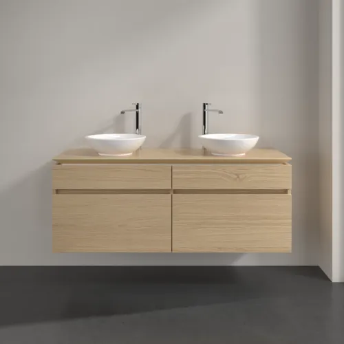 VILLEROY BOCH Legato toaletní skříňka, 4 výsuvy, 1400 x 550 x 500 mm, severský dub / severský dub #B59200VJ, obrázek 3