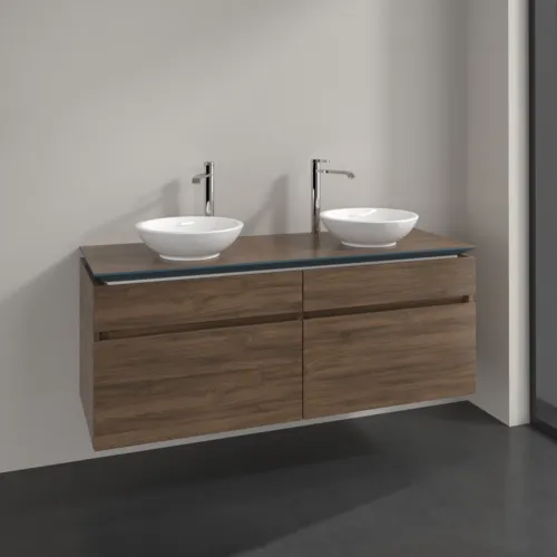 VILLEROY BOCH Legato toaletní skříňka, 4 výsuvy, 1400 x 550 x 500 mm, Arizona Oak / Arizona Oak #B59200VH, obrázek 2