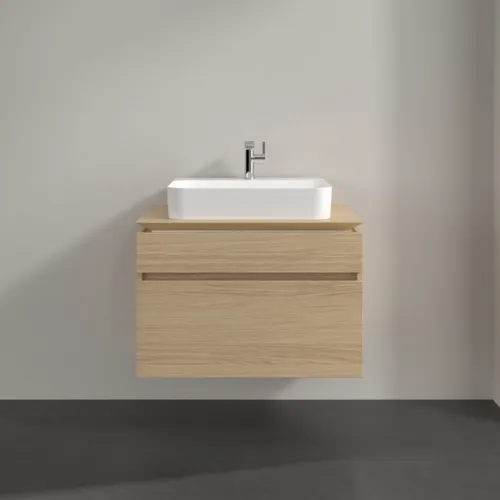 VILLEROY BOCH Legato toaletní skříňka, 2 výsuvy, 800 x 550 x 500 mm, severský dub / severský dub #B75400VJ, obrázek 3