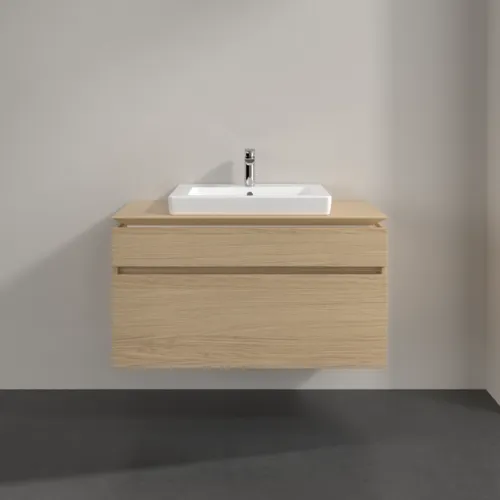 VILLEROY BOCH Legato toaletní skříňka, 2 výsuvy, 1000 x 550 x 500 mm, severský dub / severský dub #B68100VJ, obrázek 3