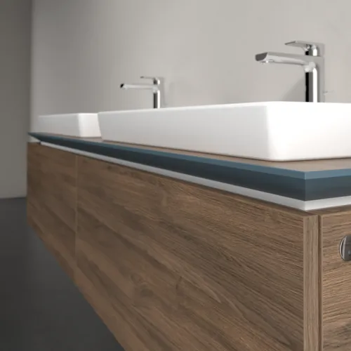 VILLEROY BOCH Legato toaletní skříňka, s osvětlením, 2 výsuvy, 1600 x 380 x 500 mm, Arizona Oak / Arizona Oak #B692L0VH, obrázek 4