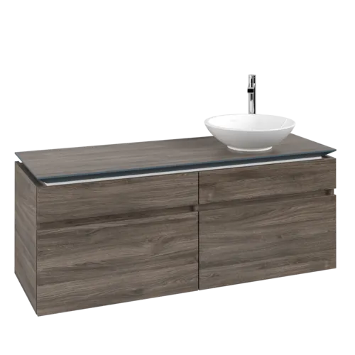 VILLEROY BOCH Legato toaletní skříňka, 4 výsuvy, 1400 x 550 x 500 mm, Kamenný dub / Kamenný dub #B59000RK