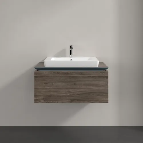 VILLEROY BOCH Legato toaletní skříňka, 1 zásuvka, 800 x 380 x 500 mm, Kamenný dub / Kamenný dub #B67800RK, obrázek 3