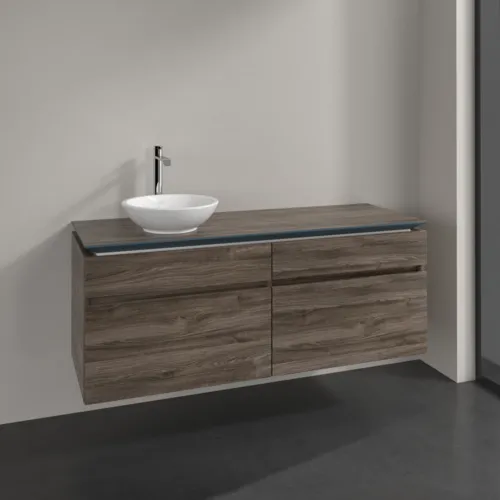 VILLEROY BOCH Legato toaletní skříňka, 4 výsuvy, 1400 x 550 x 500 mm, Kamenný dub / Kamenný dub #B58800RK, obrázek 2