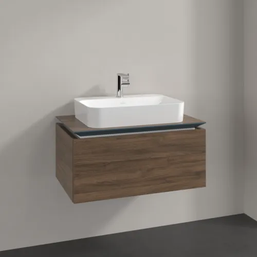 VILLEROY BOCH Legato toaletní skříňka, 1 zásuvka, 800 x 380 x 500 mm, Arizona Oak / Arizona Oak #B75300VH, obrázek 2
