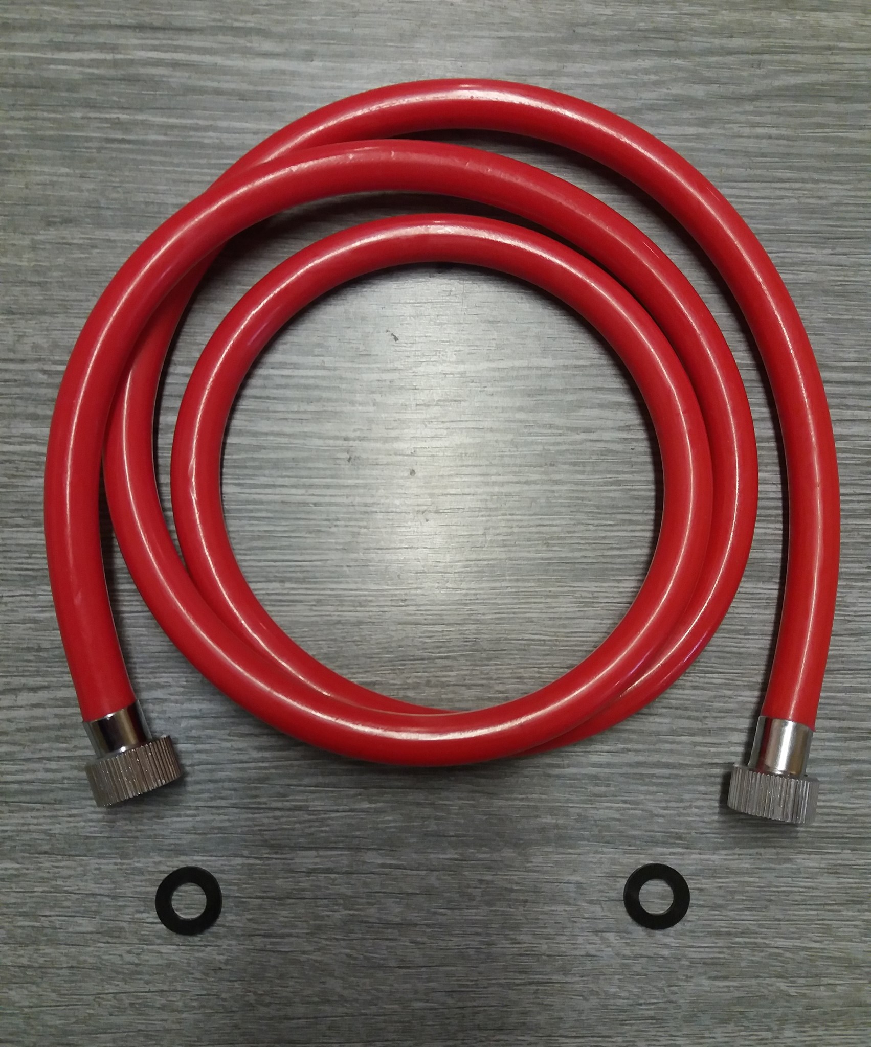 KREINER sprchová  hadice 1/2" x 150 cm - červená