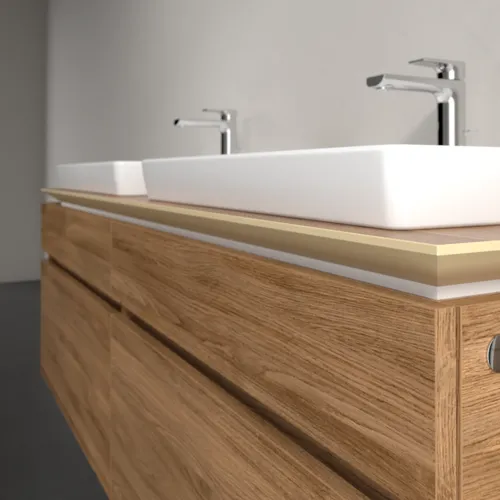 VILLEROY BOCH Legato toaletní skříňka, 4 výsuvy, 1600 x 550 x 500 mm, dub Kansas / dub Kansas #B69300RH, obrázek 5