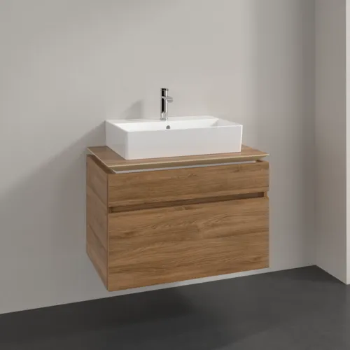 VILLEROY BOCH Legato toaletní skříňka, 2 výsuvy, 800 x 550 x 500 mm, dub Kansas / dub Kansas #B60200RH, obrázek 2