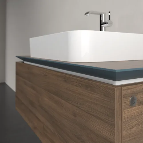 VILLEROY BOCH Legato toaletní skříňka, s osvětlením, 1 zásuvka, 1000 x 380 x 500 mm, Arizona Oak / Arizona Oak #B755L0VH, obrázek 4