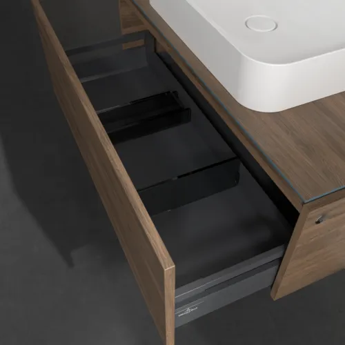 VILLEROY BOCH Legato toaletní skříňka, s osvětlením, 1 zásuvka, 1000 x 380 x 500 mm, Arizona Oak / Arizona Oak #B755L0VH, obrázek 5