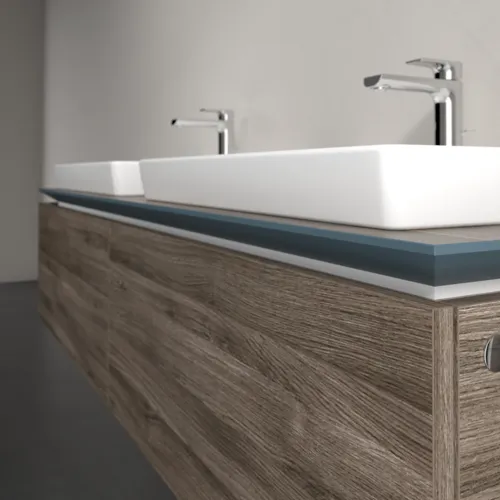 VILLEROY BOCH Legato toaletní skříňka, 2 výsuvy, 1600 x 380 x 500 mm, Kamenný dub / Kamenný dub #B69200RK, obrázek 5