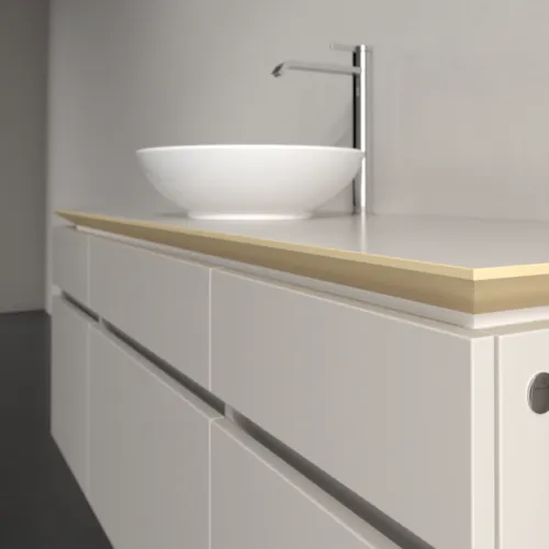 VILLEROY BOCH Legato toaletní skříňka, 5 výsuvů, 1400 x 550 x 500 mm, Soft Grey / Soft Grey #B58600VK, obrázek 5