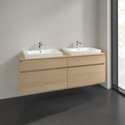 VILLEROY BOCH Legato toaletní skříňka, 4 výsuvy, 1600 x 550 x 500 mm, severský dub / severský dub #B69300VJ, obrázek 2