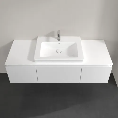 VILLEROY BOCH Legato toaletní skříňka, 3 výsuvy, 1200 x 380 x 500 mm, lesklá bílá / lesklá bílá #B68200DH, obrázek 4