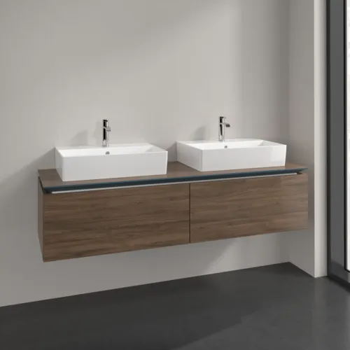 VILLEROY BOCH Legato toaletní skříňka, 2 výsuvy, 1600 x 380 x 500 mm, Arizona Oak / Arizona Oak #B67600VH, obrázek 2