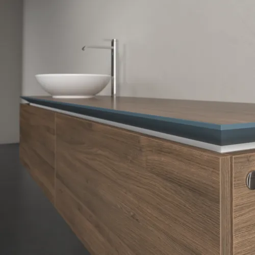 VILLEROY BOCH Legato toaletní skříňka, 2 výsuvy, 1600 x 380 x 500 mm, Arizona Oak / Arizona Oak #B59500VH, obrázek 5
