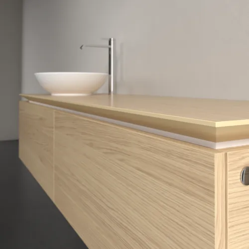 VILLEROY BOCH Legato toaletní skříňka, 2 výsuvy, 1600 x 380 x 500 mm, severský dub / severský dub #B59500VJ, obrázek 5