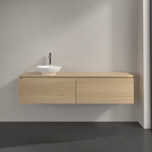 VILLEROY BOCH Legato toaletní skříňka, 2 výsuvy, 1600 x 380 x 500 mm, severský dub / severský dub #B59500VJ, obrázek 3