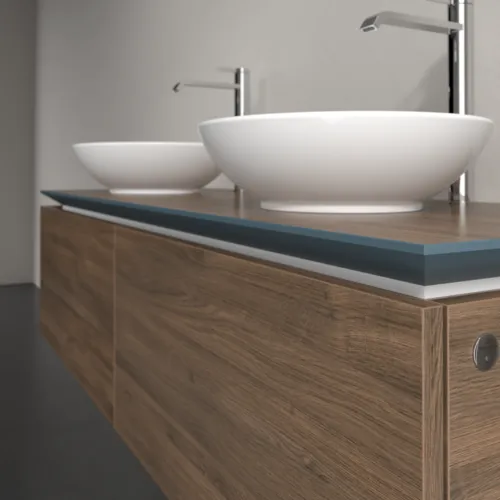 VILLEROY BOCH Legato toaletní skříňka, s osvětlením, 2 výsuvy, 1400 x 380 x 500 mm, Arizona Oak / Arizona Oak #B591L0VH, obrázek 4