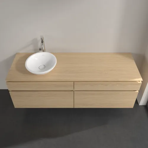 VILLEROY BOCH Legato toaletní skříňka, 4 výsuvy, 1600 x 550 x 500 mm, severský dub / severský dub #B59600VJ, obrázek 4