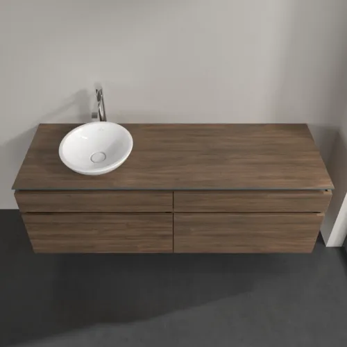 VILLEROY BOCH Legato toaletní skříňka, 4 výsuvy, 1600 x 550 x 500 mm, Arizona Oak / Arizona Oak #B59600VH, obrázek 4
