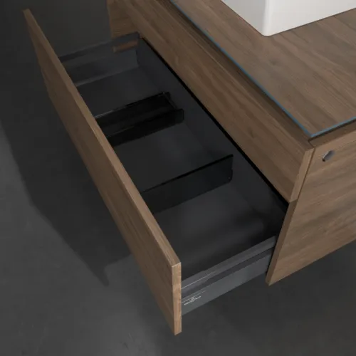 VILLEROY BOCH Legato toaletní skříňka, 2 výsuvy, 1000 x 550 x 500 mm, Arizona Oak / Arizona Oak #B60400VH, obrázek 6