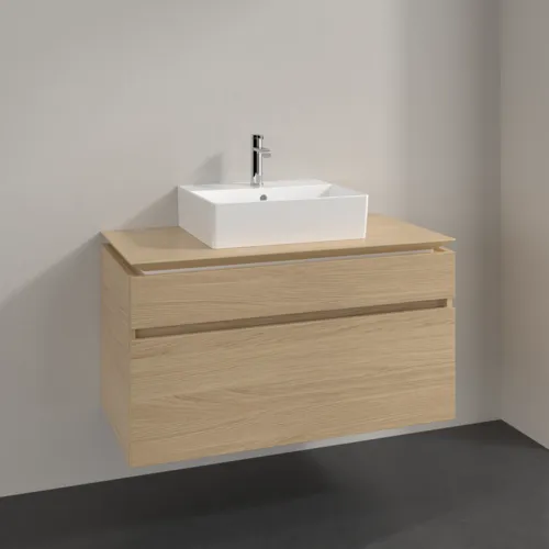 VILLEROY BOCH Legato toaletní skříňka, 2 výsuvy, 1000 x 550 x 500 mm, severský dub / severský dub #B60400VJ, obrázek 2