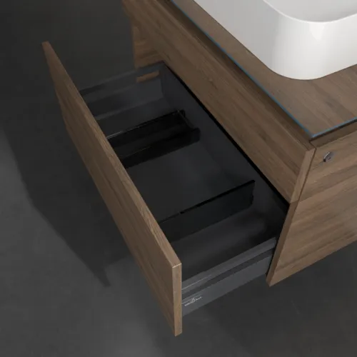 VILLEROY BOCH Legato toaletní skříňka, s osvětlením, 2 výsuvy, 800 x 550 x 500 mm, Arizona Oak / Arizona Oak #B754L0VH, obrázek 5