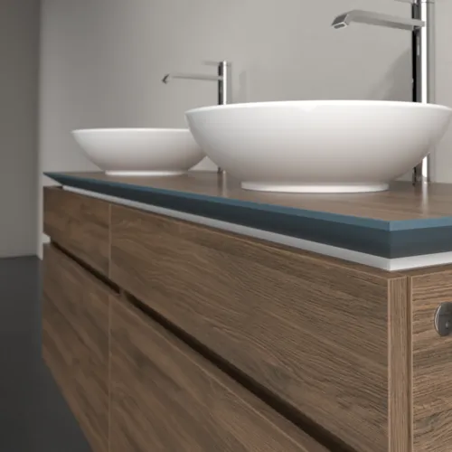 VILLEROY BOCH Legato toaletní skříňka, s osvětlením, 4 výsuvy, 1400 x 550 x 500 mm, Arizona Oak / Arizona Oak #B592L0VH, obrázek 4