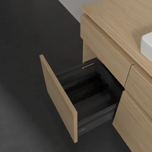VILLEROY BOCH Legato toaletní skříňka, 5 výsuvů, 1400 x 550 x 500 mm, severský dub / severský dub #B68500VJ, obrázek 6