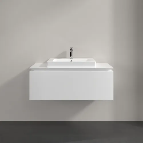 VILLEROY BOCH Legato toaletní skříňka, 1 zásuvka, 1000 x 380 x 500 mm, lesklá bílá / lesklá bílá #B68000DH, obrázek 3