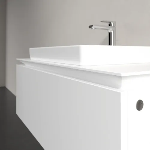 VILLEROY BOCH Legato toaletní skříňka, 1 zásuvka, 1000 x 380 x 500 mm, bílá matná / bílá matná #B68000MS, obrázek 5