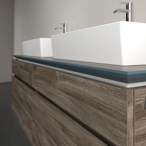 VILLEROY BOCH Legato toaletní skříňka, 4 výsuvy, 1600 x 550 x 500 mm, Kamenný dub / Kamenný dub #B67700RK, obrázek 5