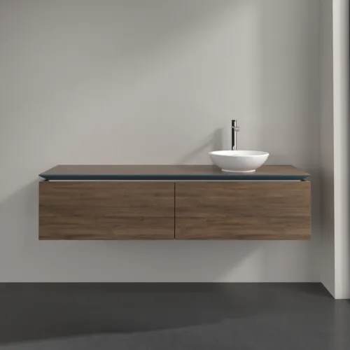 VILLEROY BOCH Legato toaletní skříňka, 2 výsuvy, 1600 x 380 x 500 mm, Arizona Oak / Arizona Oak #B59700VH, obrázek 3