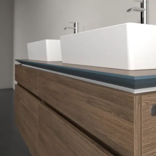 VILLEROY BOCH Legato toaletní skříňka, 4 výsuvy, 1400 x 550 x 500 mm, Arizona Oak / Arizona Oak #B66900VH, obrázek 5