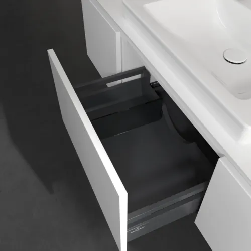 VILLEROY BOCH Legato toaletní skříňka, s osvětlením, 3 výsuvy, 1200 x 380 x 500 mm, lesklá bílá / lesklá bílá #B682L0DH, obrázek 5