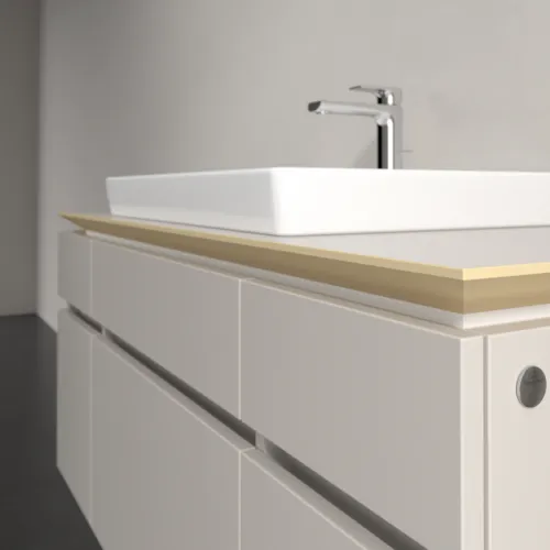 VILLEROY BOCH Legato toaletní skříňka, 5 výsuvů, 1200 x 550 x 500 mm, Soft Grey / Soft Grey #B68300VK, obrázek 5