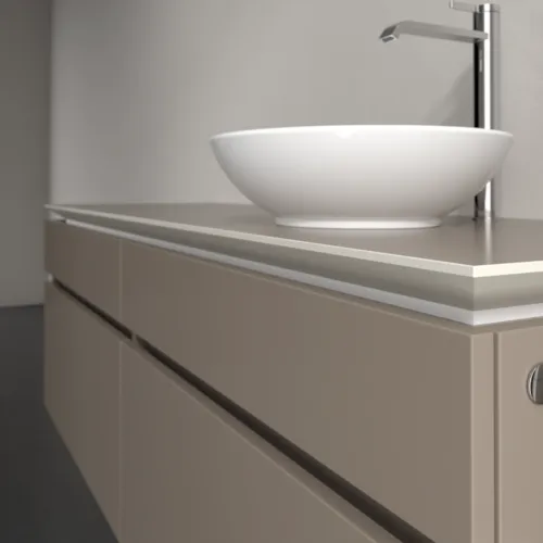 VILLEROY BOCH Legato toaletní skříňka, 4 výsuvy, 1600 x 550 x 500 mm, Truffle Grey / Truffle Grey #B59800VG, obrázek 5