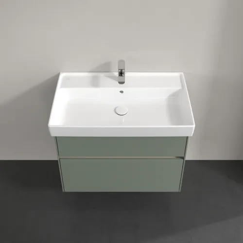VILLEROY BOCH Toaletní skříňka Collaro, 2 výsuvy, 754 x 546 x 444 mm, jemně zelená #C01000AF, obrázek 4