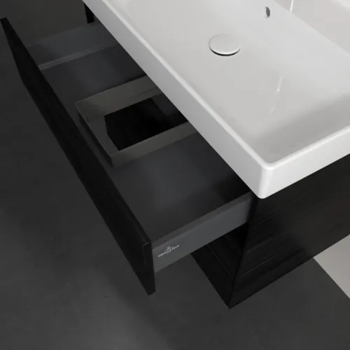 VILLEROY BOCH Toaletní skříňka Collaro, 2 výsuvy, 754 x 546 x 444 mm, černý dub #C01000AB, obrázek 7