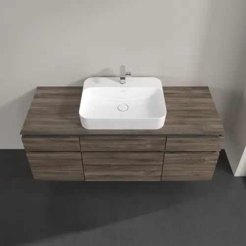 VILLEROY BOCH Legato toaletní skříňka, 5 výsuvů, 1400 x 550 x 500 mm, Kamenný dub / Kamenný dub #B76000RK, obrázek 4