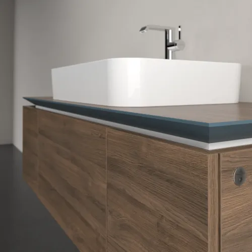 VILLEROY BOCH Legato toaletní skříňka, s osvětlením, 3 výsuvy, 1200 x 380 x 500 mm, Arizona Oak / Arizona Oak #B757L0VH, obrázek 4