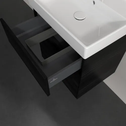 VILLEROY BOCH Toaletní skříňka Collaro, s osvětlením, 2 výsuvy, 510 x 546 x 414 mm, černý dub #C007B0AB, obrázek 8