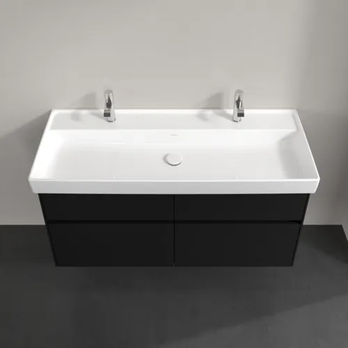 VILLEROY BOCH Toaletní skříňka Collaro, s osvětlením, 4 výsuvy, 1154 x 546 x 444 mm, Volcano Black #C012B0VL, obrázek 4