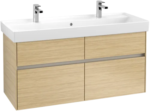 VILLEROY BOCH Toaletní skříňka Collaro, s osvětlením, 4 výsuvy, 1154 x 546 x 444 mm, severský dub #C012B0VJ
